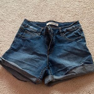 Blue Jean Mini Short
